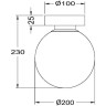 Настенный светильник MAYTONI BASIC FORM MOD321WL-01W1